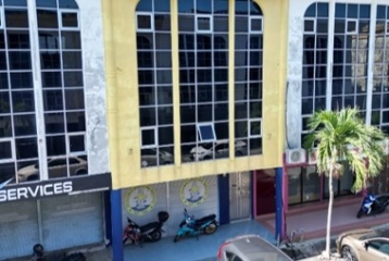 AN INTERMEDIATE UNIT OF THREE STOREY TERRACE SHOP CUM OFFICE